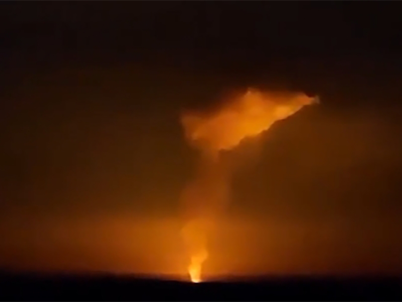 ВСУ ударили по газоизмерительной станции «Суджа»: зарево видно из Курска